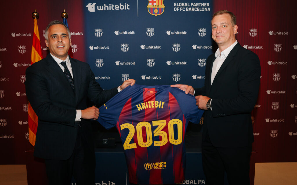 WhiteBIT ve FC Barcelona, 5 yıllık anlaşmayı duyurdu