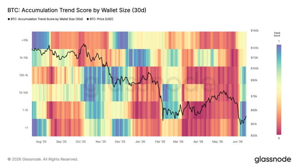 Bitcoin'de 60 bin dolar indirimli fiyat görüldü, alıcılar geri döndü: Glassnode 4 trendscore